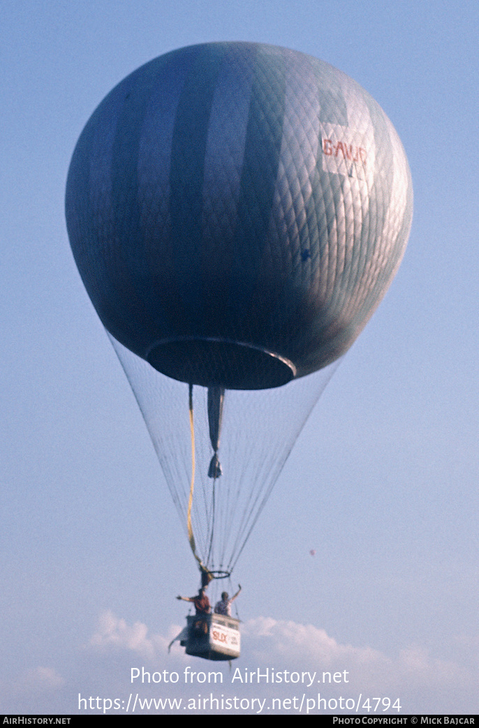 Aircraft Photo of G-AVJR | Abingdon Free Gas Balloon | AirHistory.net #4794