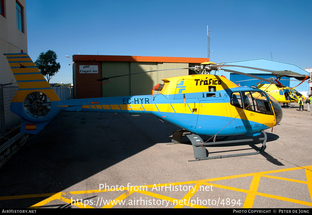 Aircraft Photo of EC-HYR | Eurocopter EC-120B Colibri | Trafico - Ministerio del Interior | AirHistory.net #4894