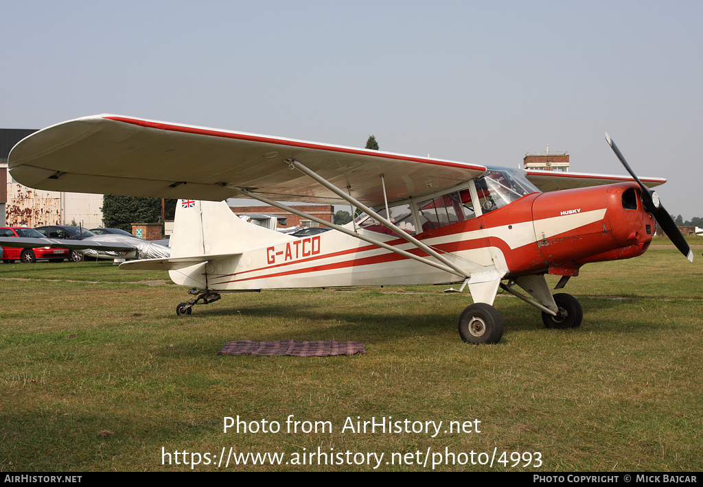 Aircraft Photo of G-ATCD | Beagle D-5/180 Husky | AirHistory.net #4993