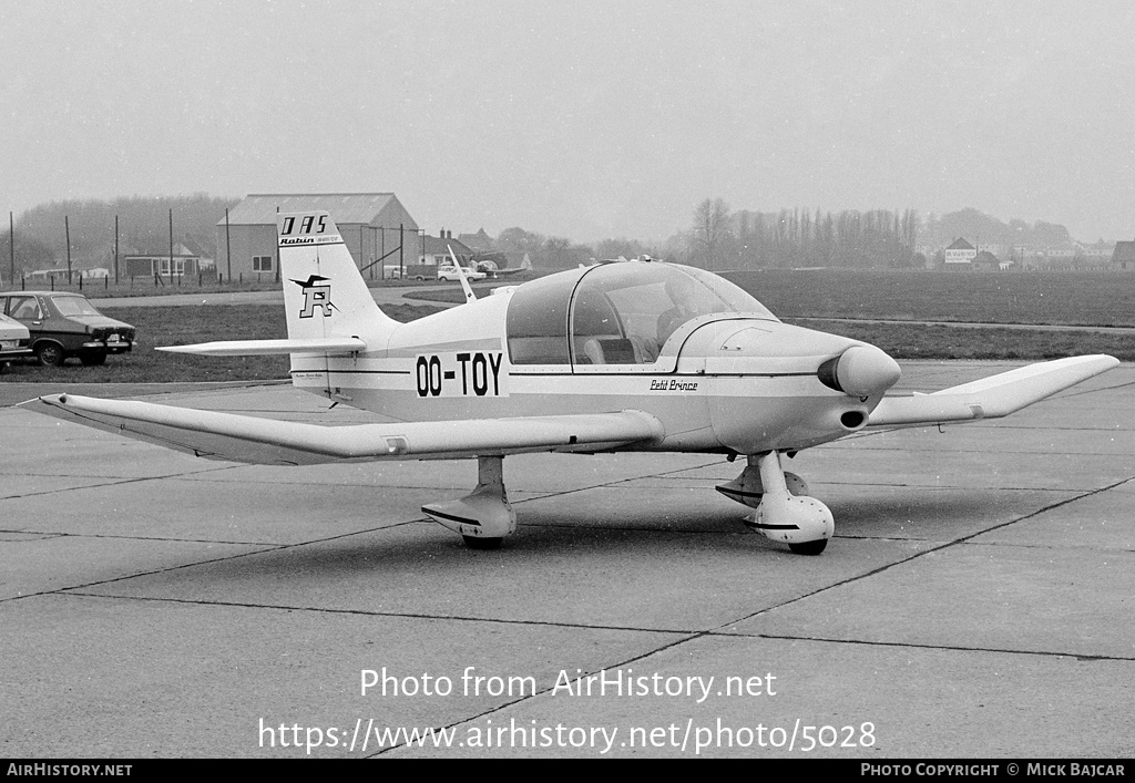 Aircraft Photo of OO-TOY | Robin DR-400-120 Petit Prince | DAS - Devleminck Air Service | AirHistory.net #5028