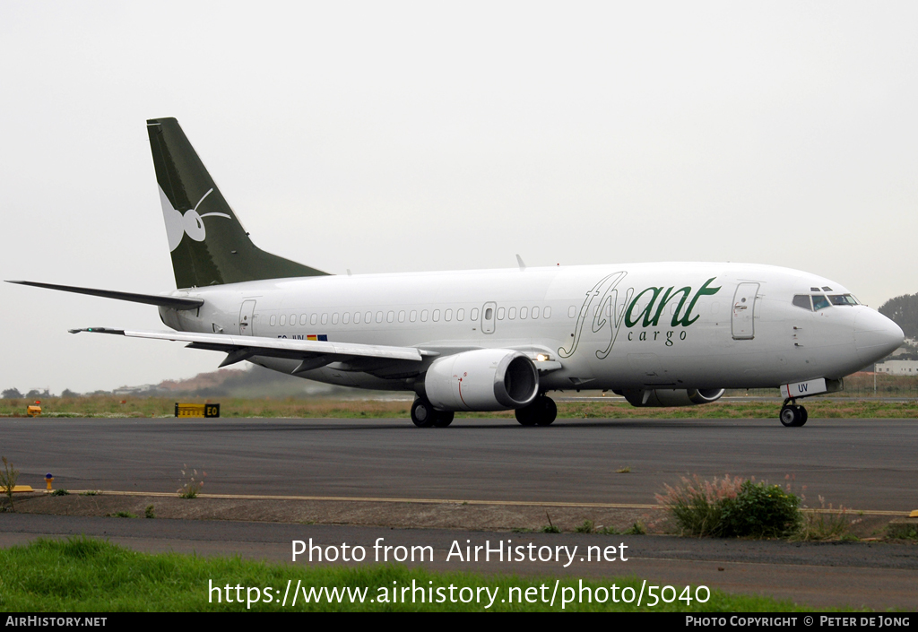 Aircraft Photo of EC-JUV | Boeing 737-301(SF) | Flyant Cargo | AirHistory.net #5040