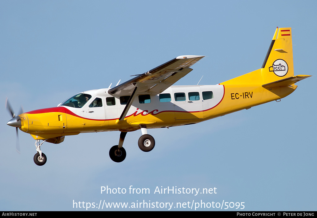 Aircraft Photo of EC-IRV | Cessna 208B Grand Caravan | ICC - Institut Cartogràfic de Catalunya | AirHistory.net #5095