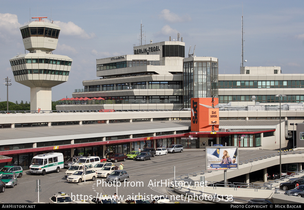 Airport photo of Berlin - Tegel (EDDT / TXL) (closed) in Germany | AirHistory.net #5133