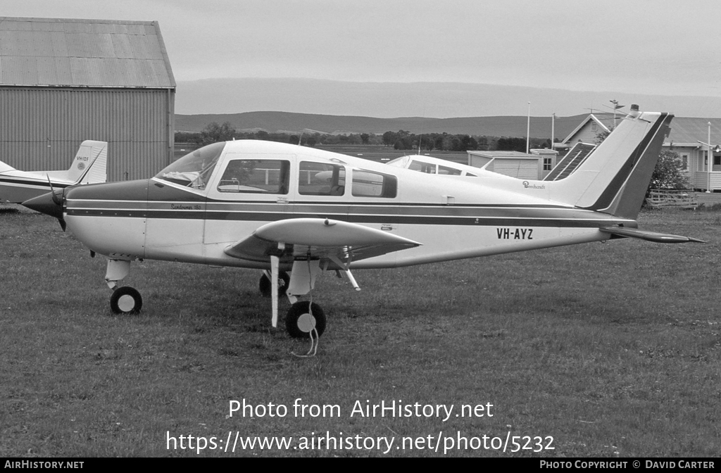 Aircraft Photo of VH-AYZ | Beech C23 Sundowner 180 | AirHistory.net #5232