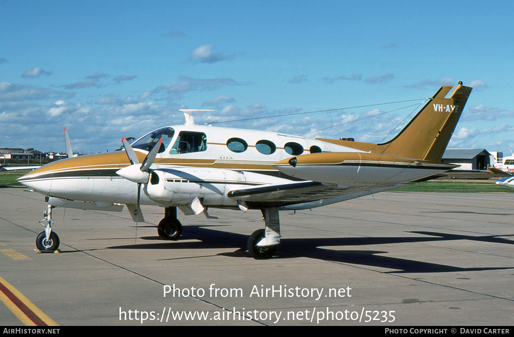 Aircraft Photo of VH-AYE | Cessna 411A | AirHistory.net #5235