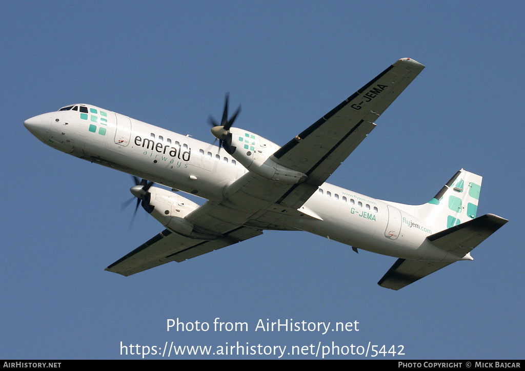 Aircraft Photo of G-JEMA | British Aerospace ATP | Emerald Airways - FlyJem | AirHistory.net #5442