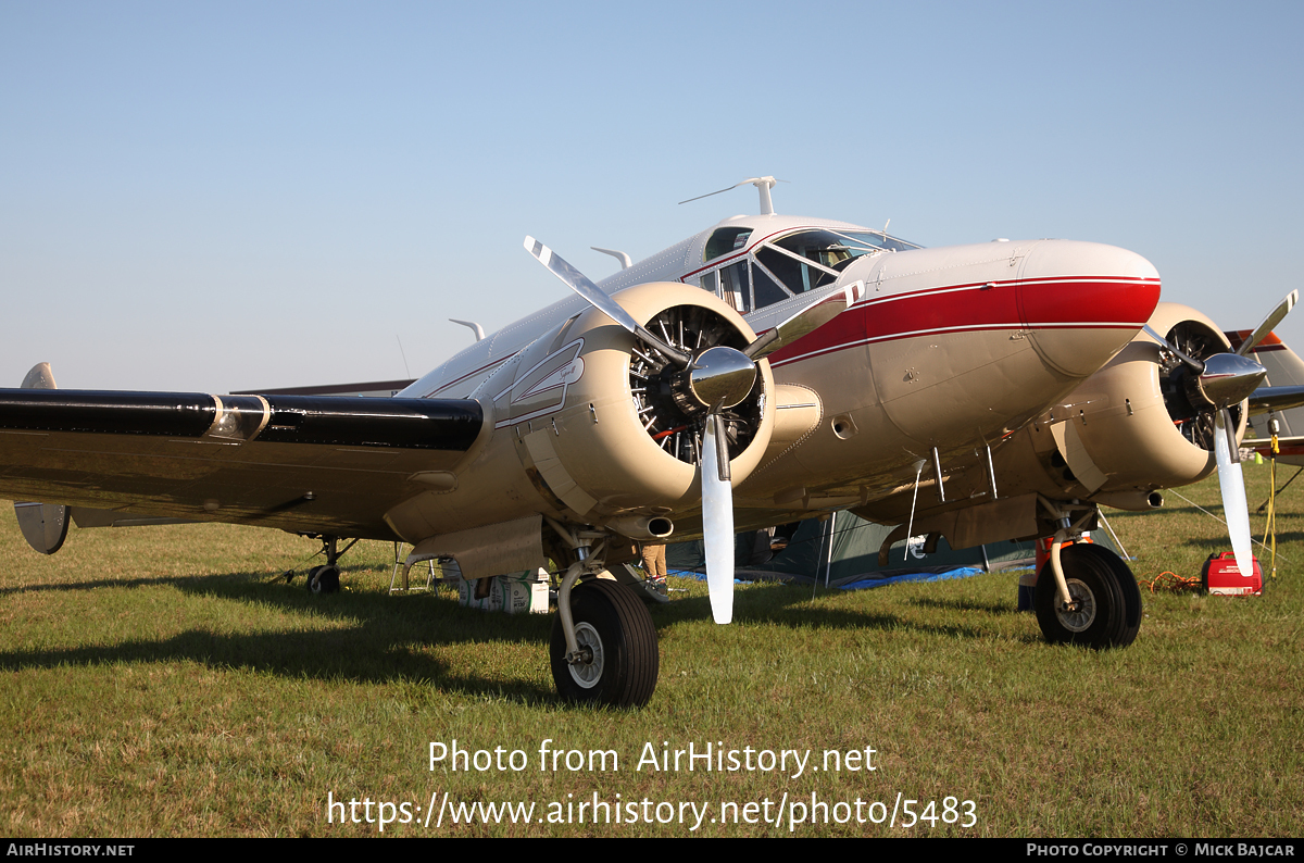 Aircraft Photo of N930R | Beech E18S-9700 | AirHistory.net #5483