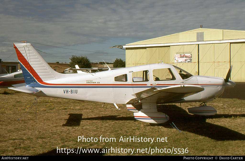 Aircraft Photo of VH-BIU | Piper PA-28-181 Archer II | AirHistory.net #5536