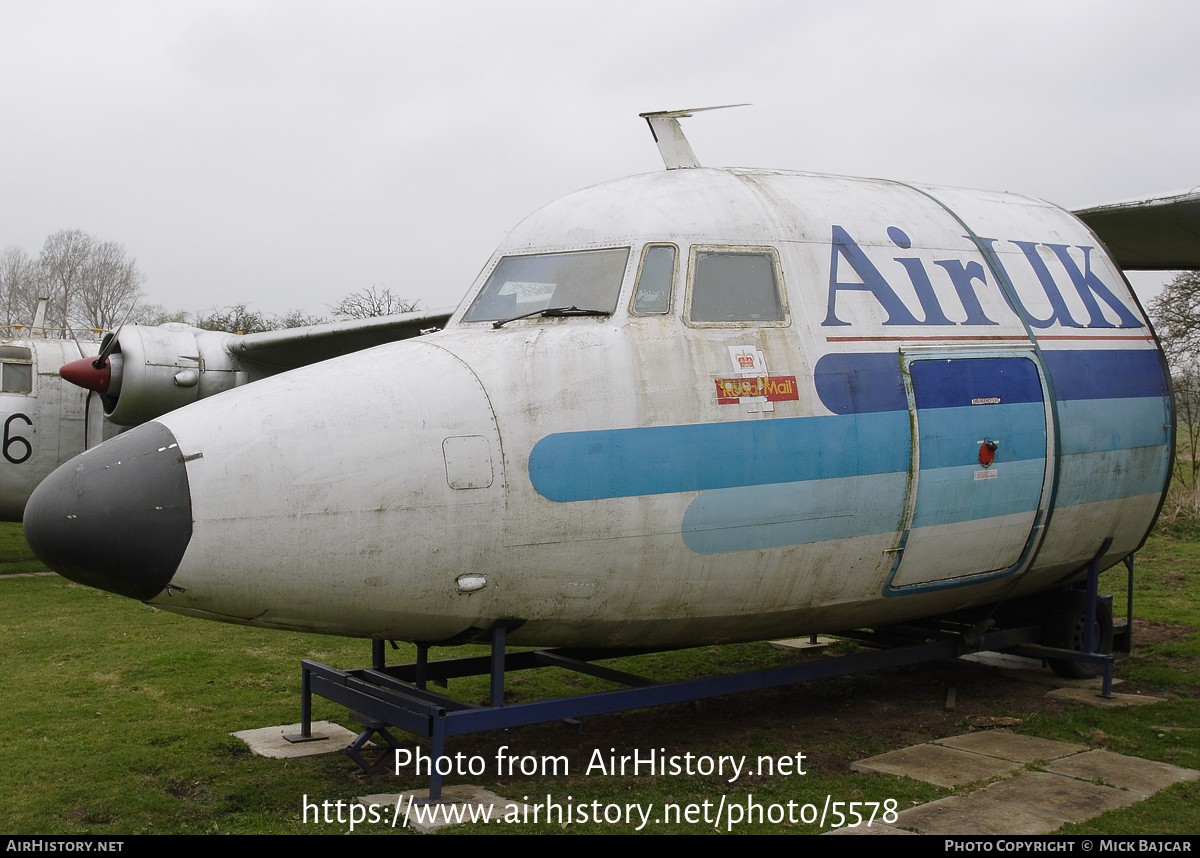 Aircraft Photo of G-BDVS | Fokker F27-200 Friendship | Air UK | AirHistory.net #5578