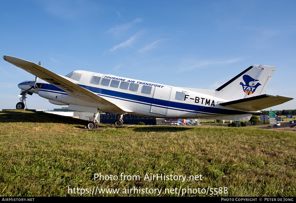 Aircraft Photo of F-BTMA | Beech 99 Airliner | TAT - Touraine Air Transport | AirHistory.net #5588