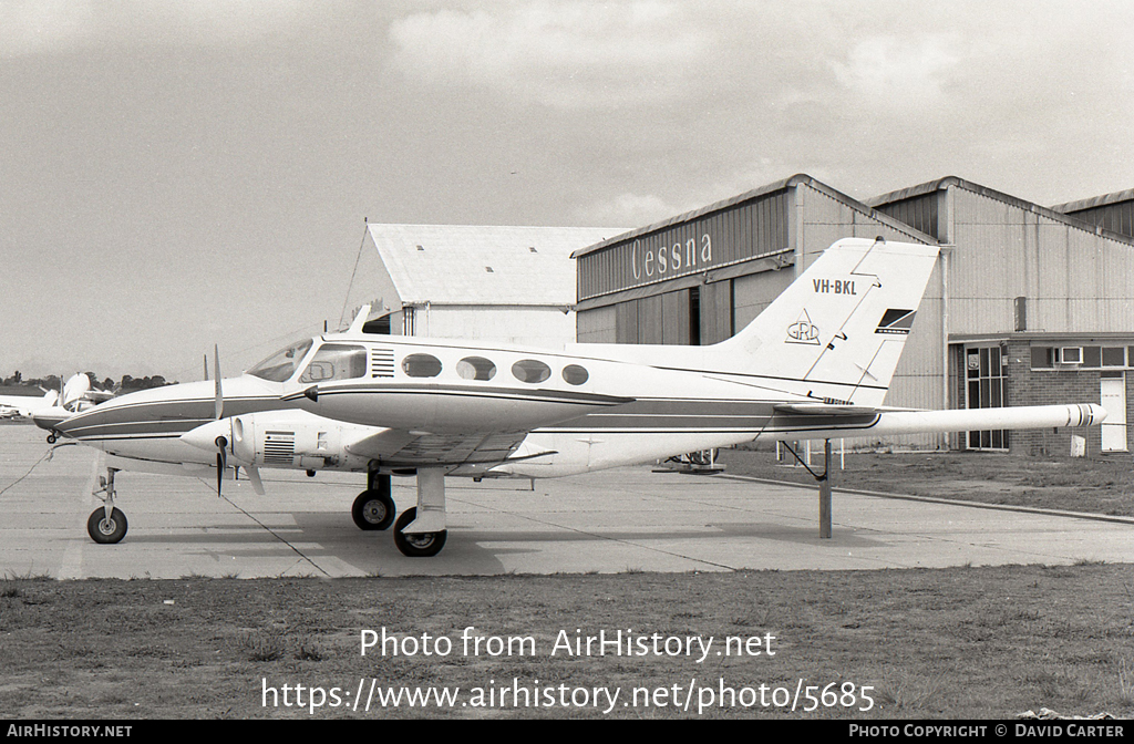 Aircraft Photo of VH-BKL | Cessna 402 | Geophysical Resources Development - GRD | AirHistory.net #5685