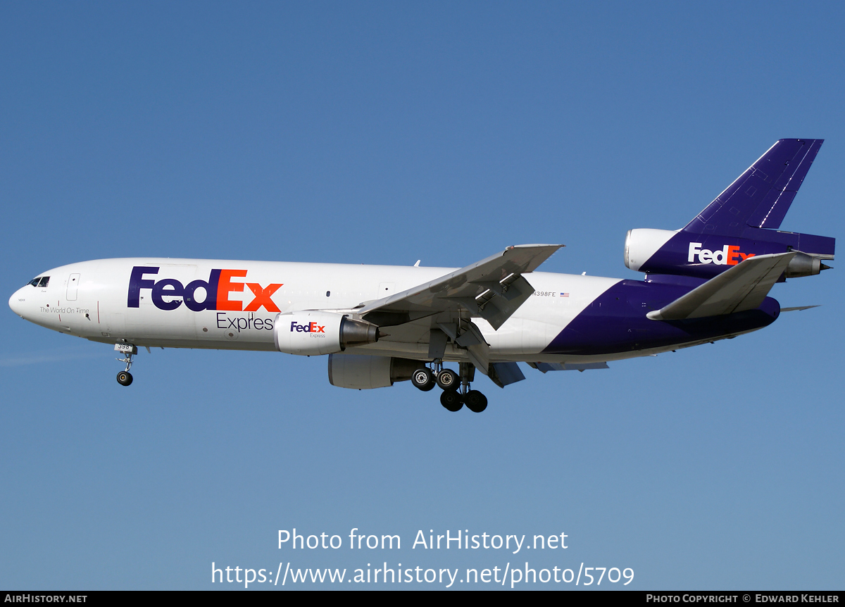 Aircraft Photo of N398FE | Boeing MD-10-10F | FedEx Express ...