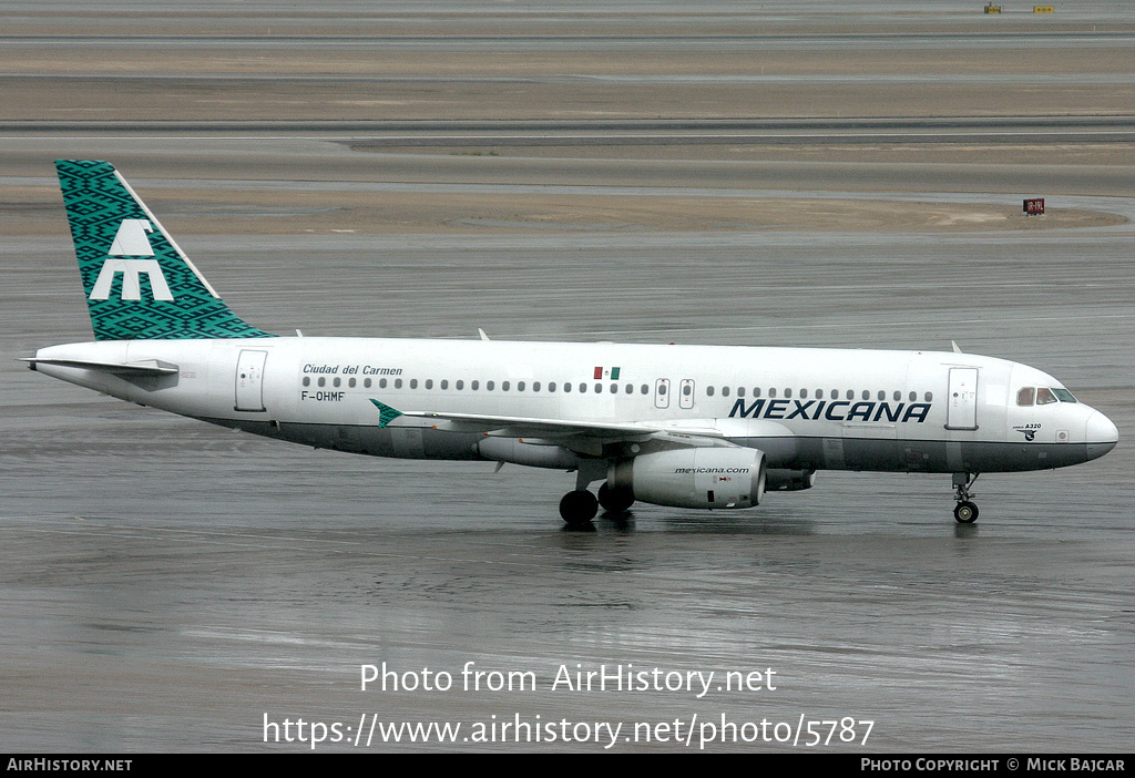 Aircraft Photo of F-OHMF | Airbus A320-231 | Mexicana | AirHistory.net #5787