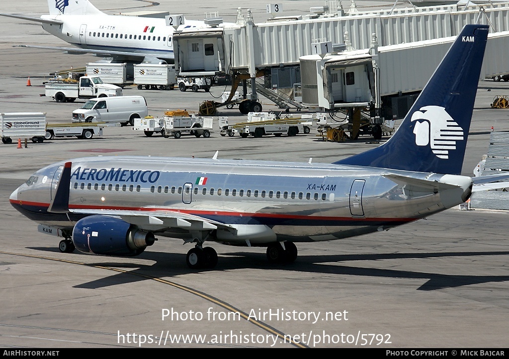 Aircraft Photo of XA-KAM | Boeing 737-752 | AeroMéxico | AirHistory.net #5792