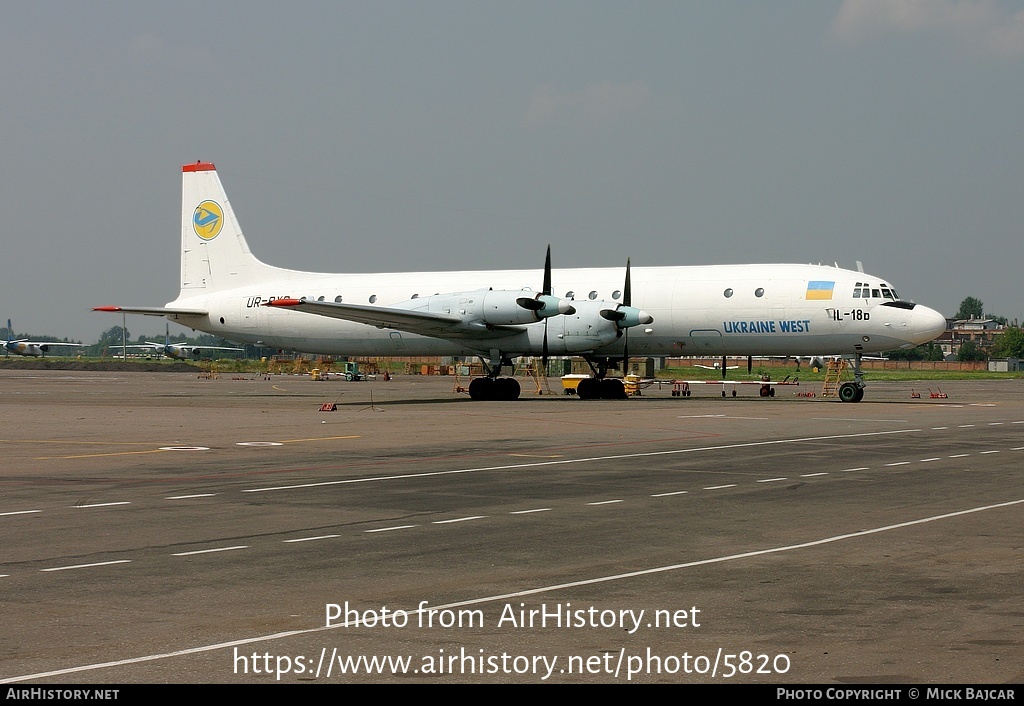 Aircraft Photo of UR-BXD | Ilyushin Il-18D | Ukraine West Airlines | AirHistory.net #5820