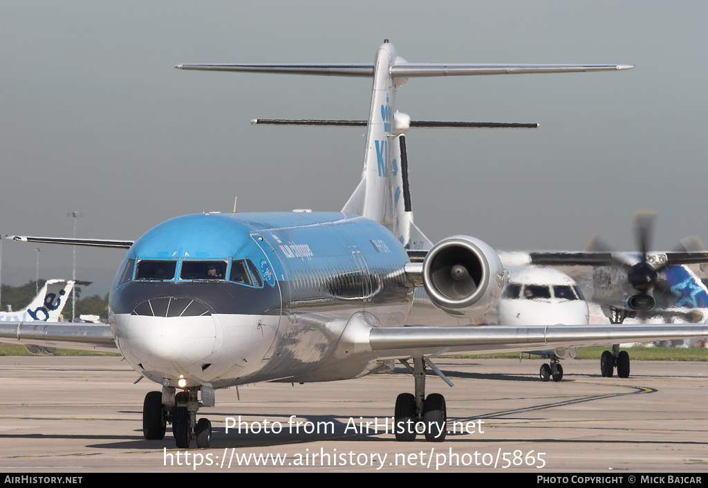 Aircraft Photo of PH-OFA | Fokker 100 (F28-0100) | KLM Cityhopper | AirHistory.net #5865