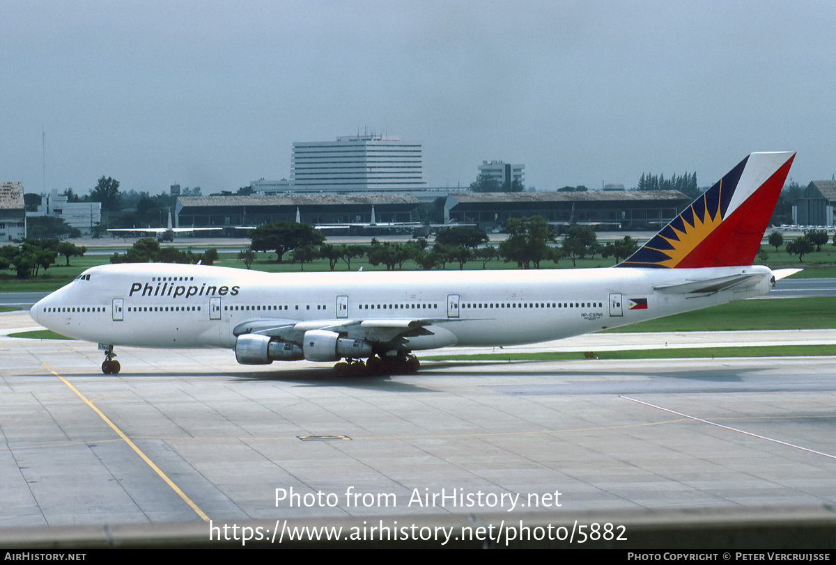 Aircraft Photo of RP-C5746 | Boeing 747-212B | Philippine Airlines | AirHistory.net #5882