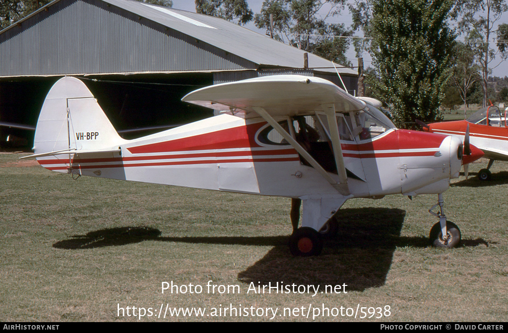 Aircraft Photo of VH-BPP | Piper PA-22-150 Tri-Pacer | AirHistory.net #5938