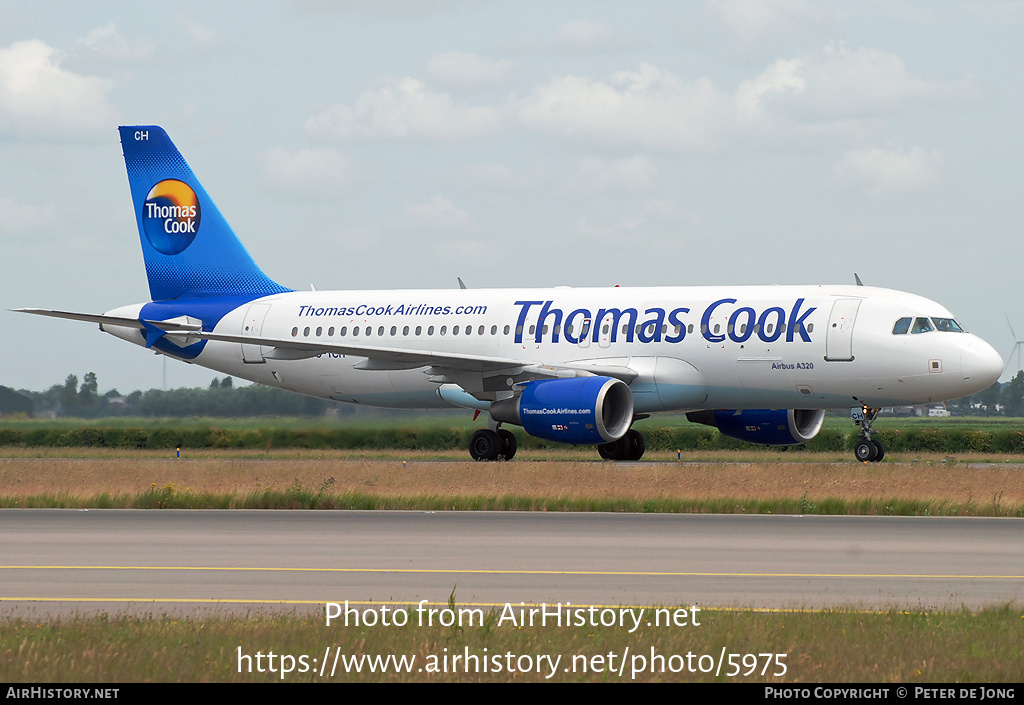 Aircraft Photo of OO-TCH | Airbus A320-214 | Thomas Cook Airlines | AirHistory.net #5975