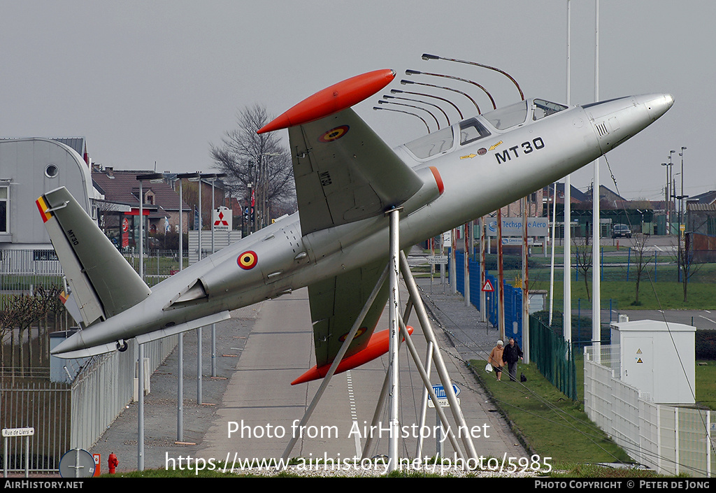 Aircraft Photo of MT30 | Fouga CM-170R Magister | Belgium - Air Force | AirHistory.net #5985