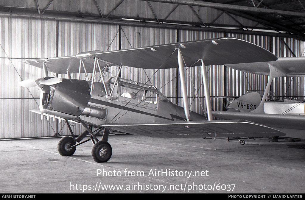 Aircraft Photo of VH-BSD | De Havilland D.H. 82A Tiger Moth | AirHistory.net #6037