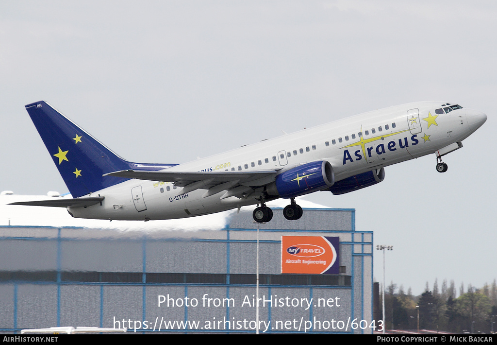 Aircraft Photo of G-STRH | Boeing 737-76N | Astraeus Airlines | AirHistory.net #6043