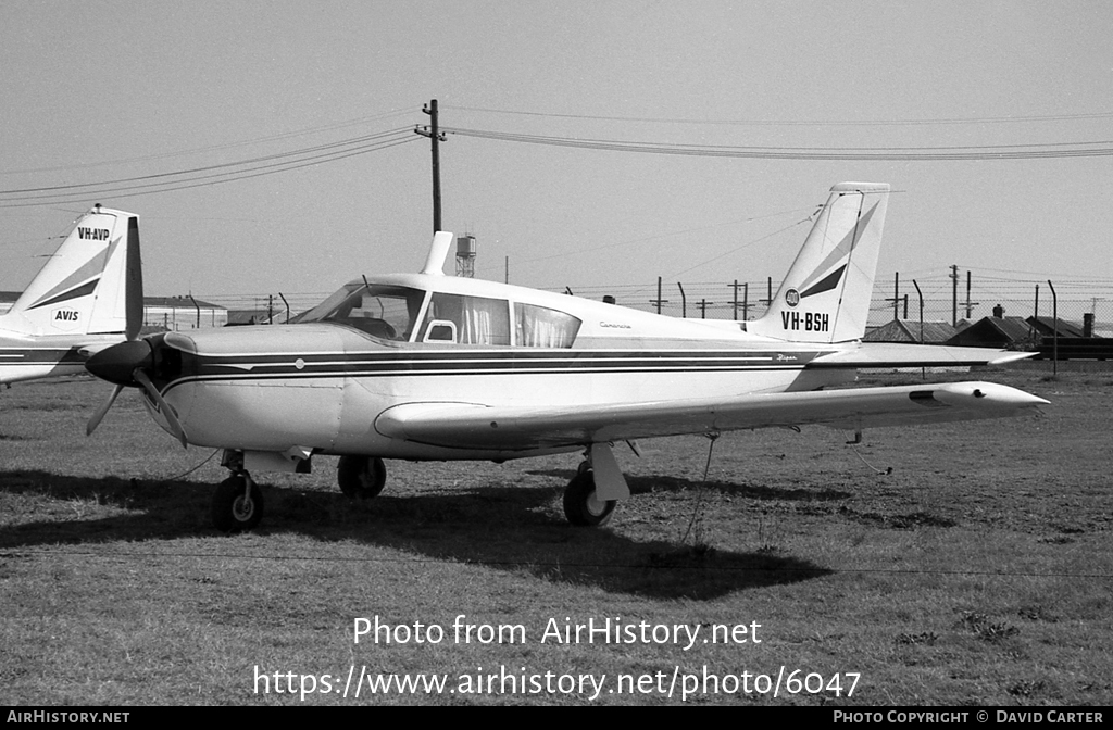 Aircraft Photo of VH-BSH | Piper PA-24-400 Comanche 400 | AirHistory.net #6047