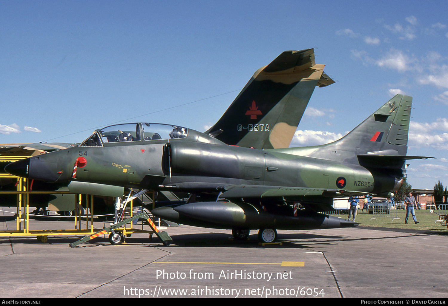 Aircraft Photo of NZ6254 | Douglas TA-4K Skyhawk | New Zealand - Air Force | AirHistory.net #6054