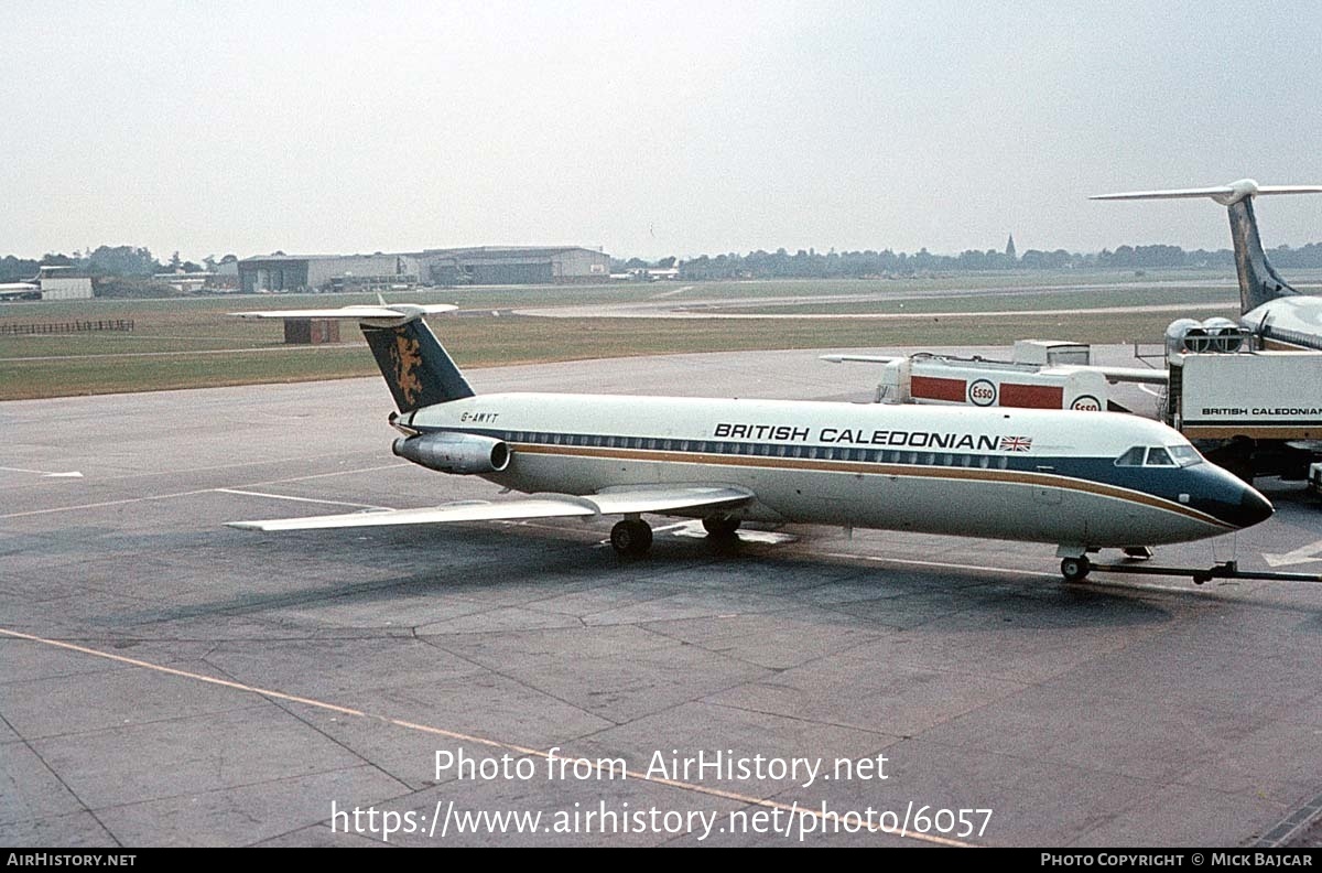 Aircraft Photo of G-AWYT | BAC 111-501EX One-Eleven | British Caledonian Airways | AirHistory.net #6057