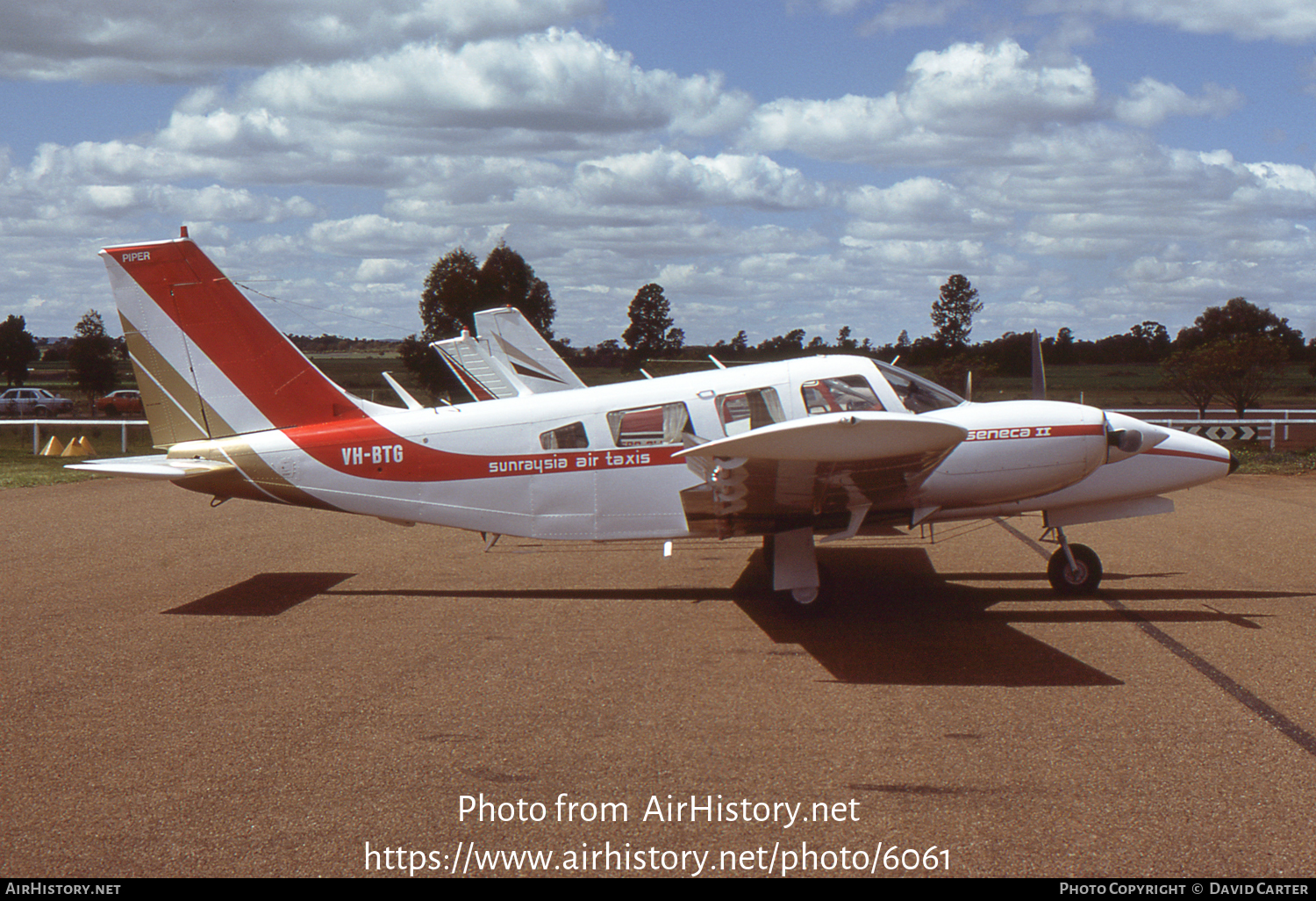 Aircraft Photo of VH-BTG | Piper PA-34-200T Seneca II | Sunraysia Air Taxis | AirHistory.net #6061