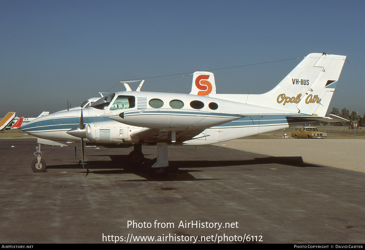 Aircraft Photo of VH-BUS | Cessna 402 | Opal Air | AirHistory.net #6112