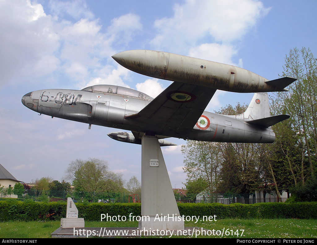 Aircraft Photo of MM51-17484 | Lockheed T-33A | Italy - Air Force | AirHistory.net #6147