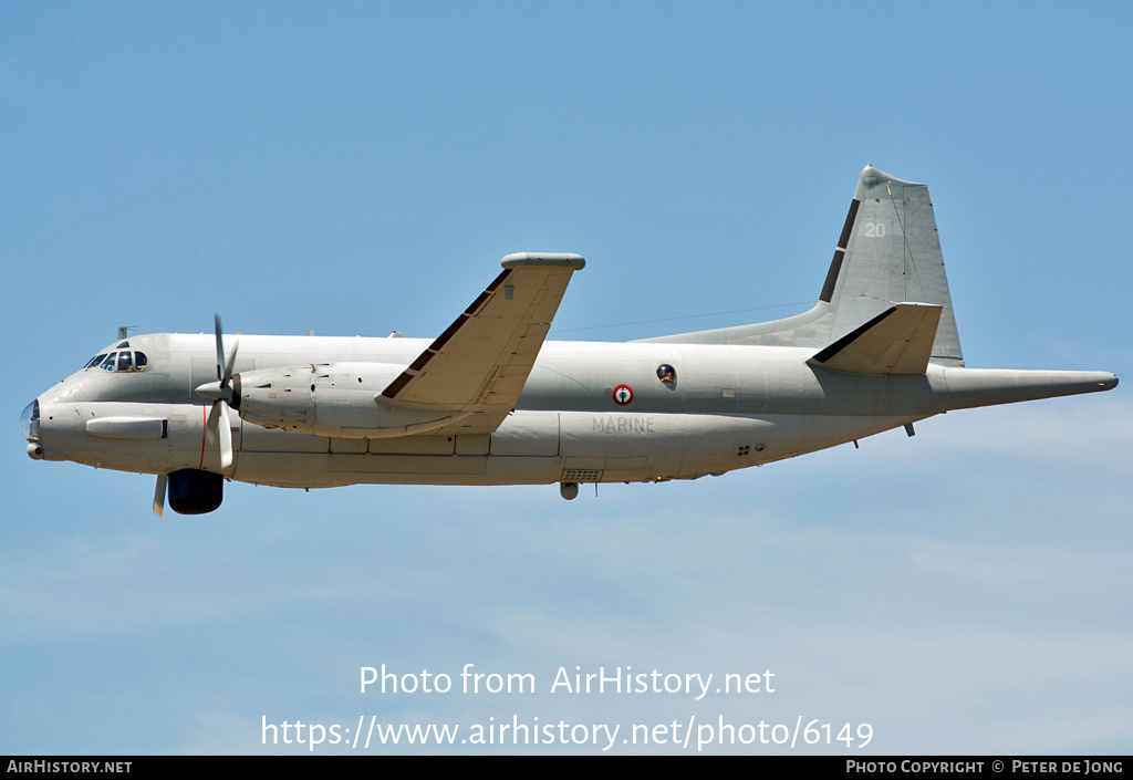 Aircraft Photo of 20 | Dassault ATL-2 Atlantique 2 | France - Navy | AirHistory.net #6149