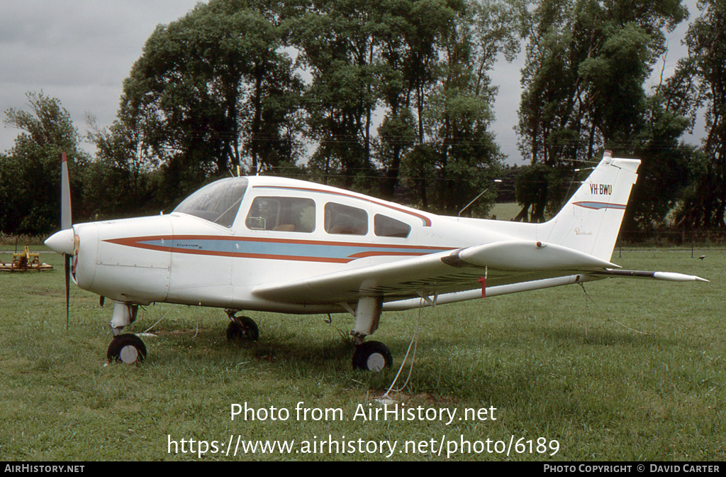 Aircraft Photo of VH-BWU | Beech A23A Musketeer Custom III | AirHistory.net #6189