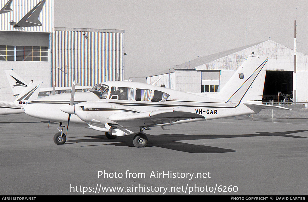 Aircraft Photo of VH-CAR | Piper PA-23-250 Aztec D | Department of Civil Aviation | AirHistory.net #6260