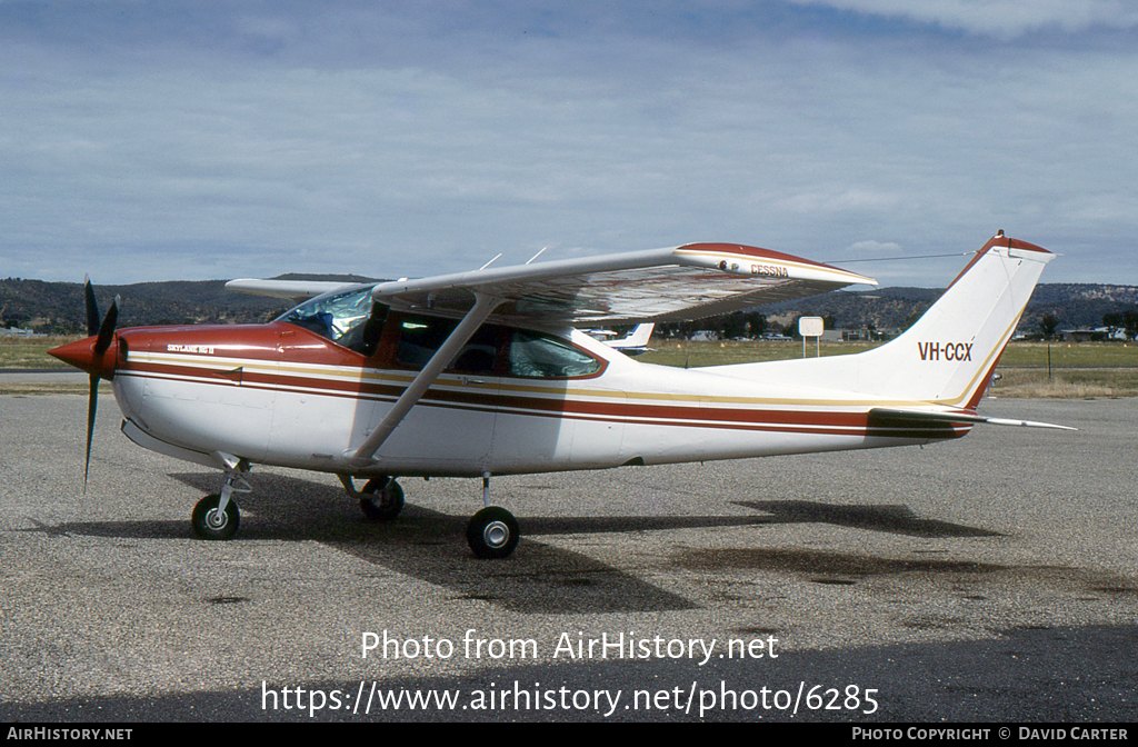 Aircraft Photo of VH-CCX | Cessna R182 Skylane RG II | AirHistory.net #6285