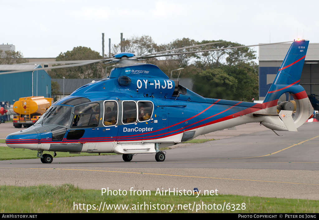 Aircraft Photo of OY-HJB | Eurocopter EC-155B-1 | DanCopter | AirHistory.net #6328