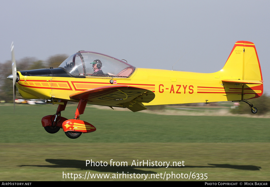 Aircraft Photo of G-AZYS | Scintex CP-301C-1 Emeraude | AirHistory.net #6335