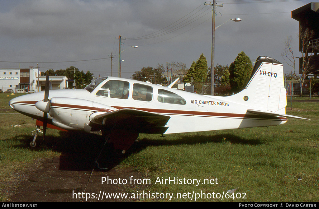 Aircraft Photo of VH-CFQ | Beech D95A Travel Air | Air Charter North | AirHistory.net #6402