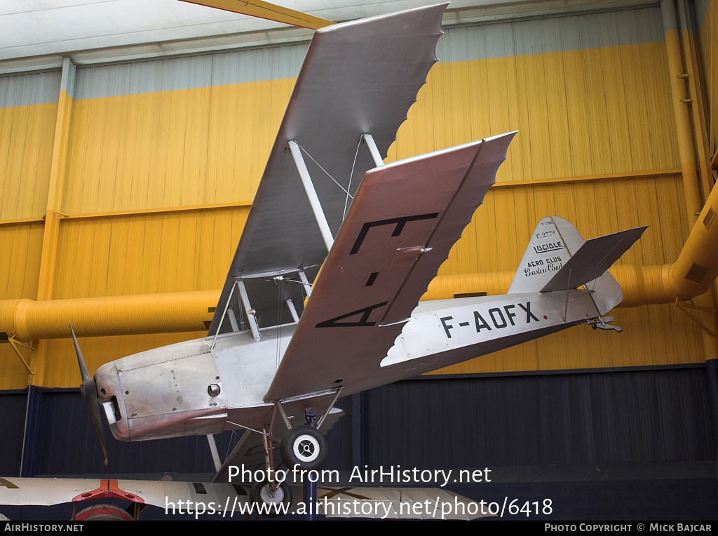 Aircraft Photo of F-AOFX | Caudron C.277R Luciole | Aero Club Gaston Caudron | AirHistory.net #6418