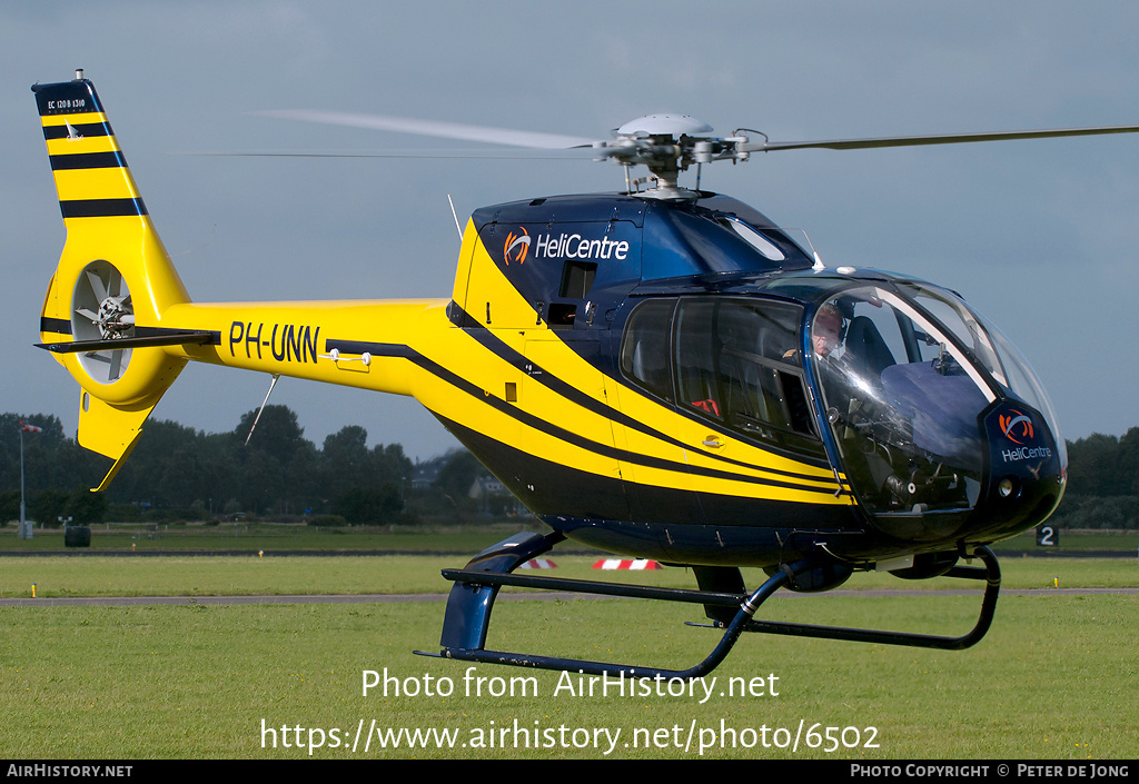 Aircraft Photo of PH-UNN | Eurocopter EC-120B Colibri | HeliCentre | AirHistory.net #6502