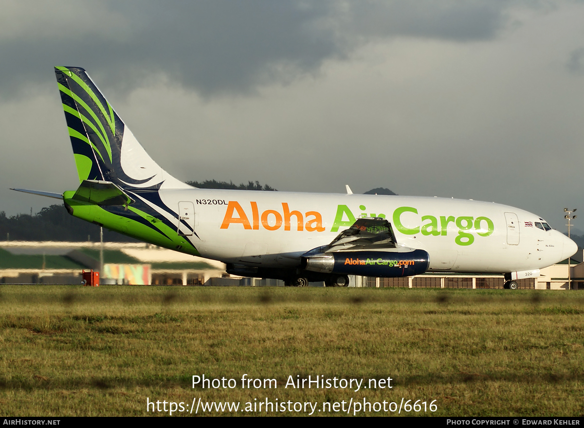 Aircraft Photo of N320DL | Boeing 737-232/Adv(F) | Aloha Air Cargo | AirHistory.net #6616