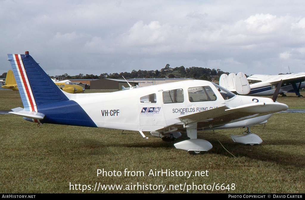 Aircraft Photo of VH-CPF | Piper PA-28-151 Cherokee Warrior | Schofields Flying Club | AirHistory.net #6648