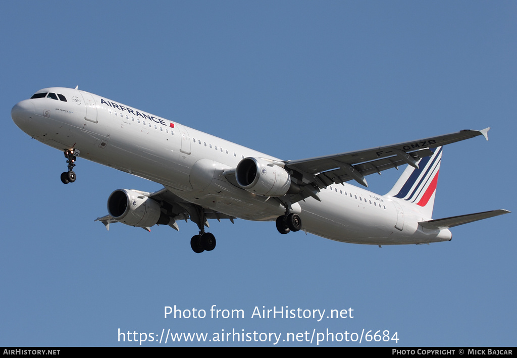 Aircraft Photo of F-GMZB | Airbus A321-111 | Air France | AirHistory.net #6684