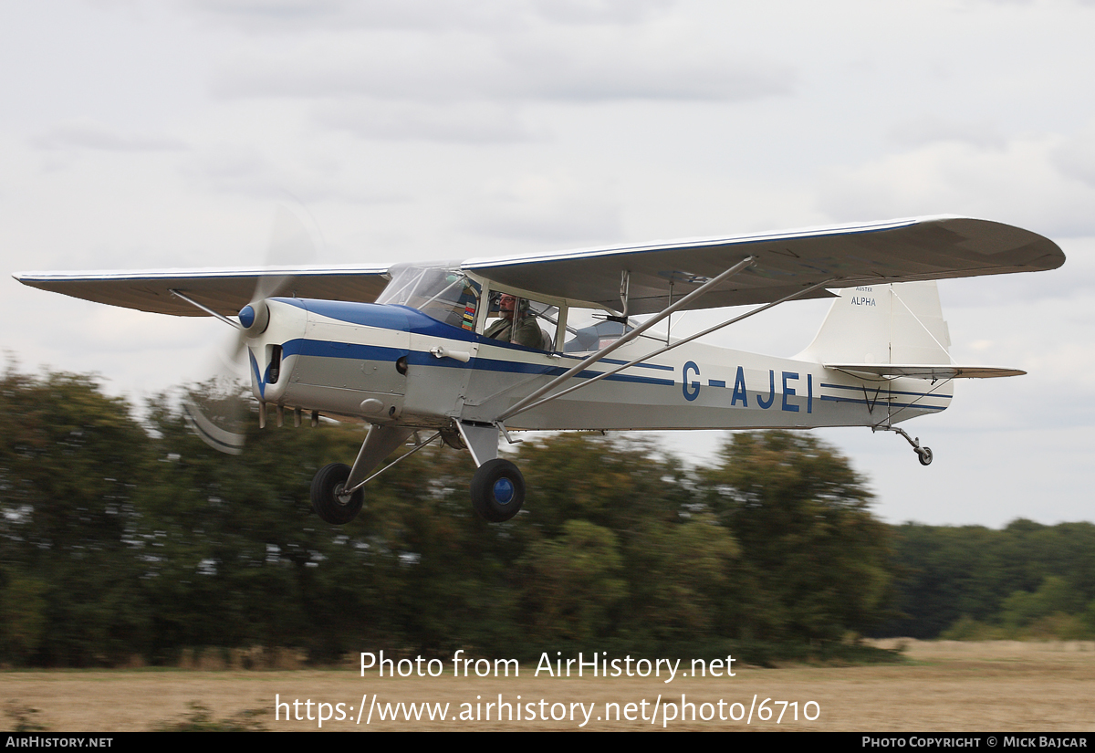 Aircraft Photo of G-AJEI | Auster J-1N Alpha | AirHistory.net #6710