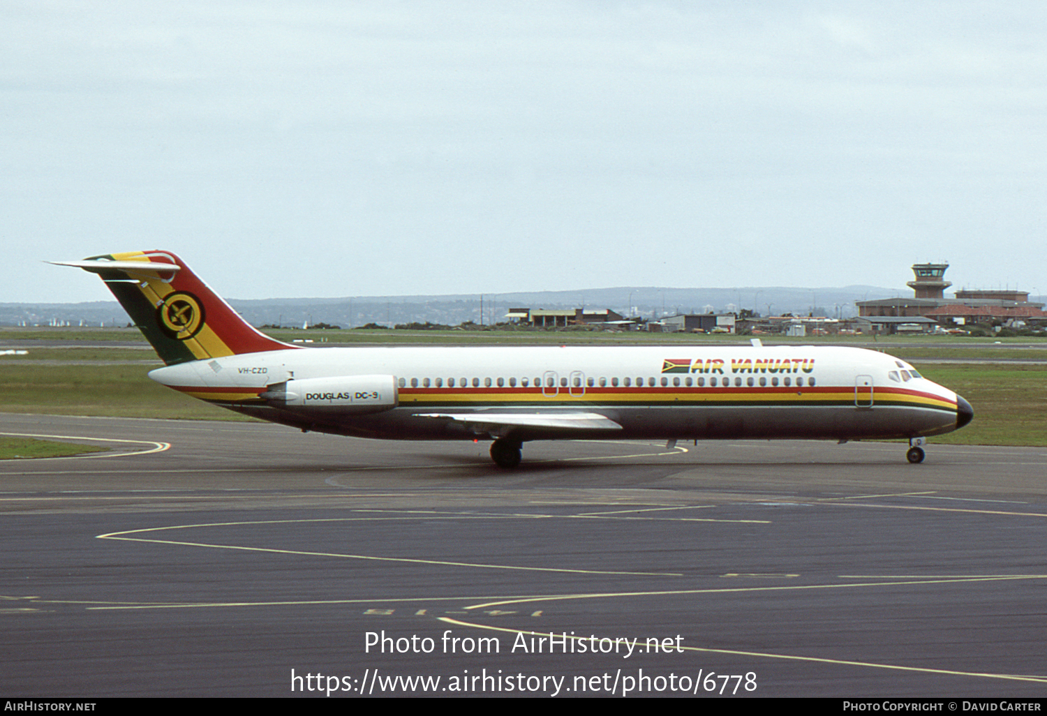 Aircraft Photo of VH-CZD | McDonnell Douglas DC-9-31 | Air Vanuatu | AirHistory.net #6778