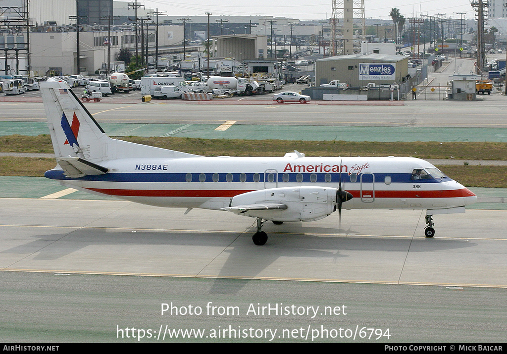 Aircraft Photo of N388AE | Saab 340B/Plus | American Eagle | AirHistory.net #6794