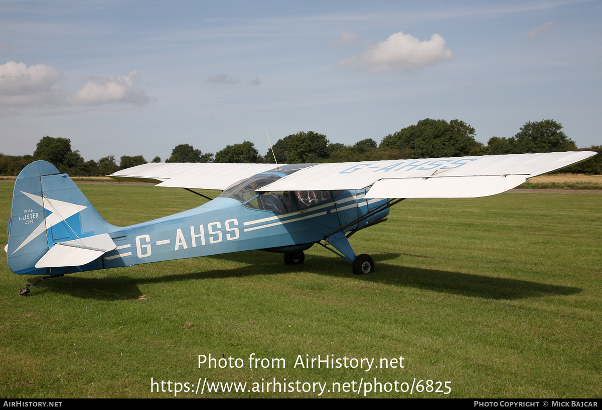 Aircraft Photo of G-AHSS | Auster J-1N Alpha | AirHistory.net #6825