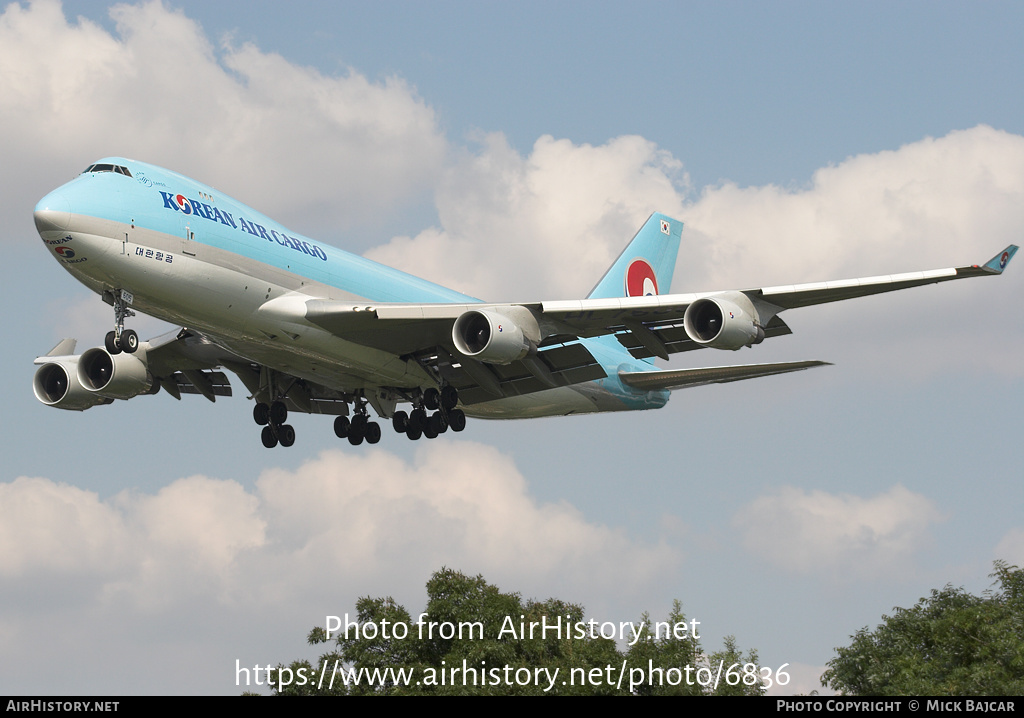 Aircraft Photo of HL7605 | Boeing 747-4B5F/ER/SCD | Korean Air Cargo | AirHistory.net #6836