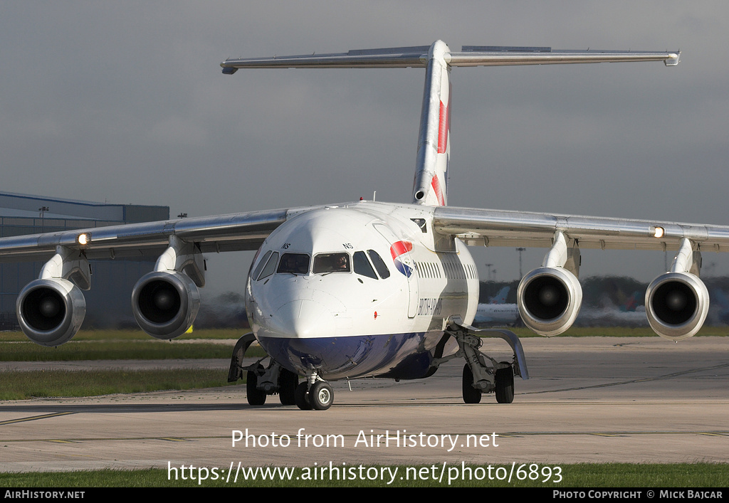 Aircraft Photo of G-MANS | British Aerospace BAe-146-200 | British Airways | AirHistory.net #6893